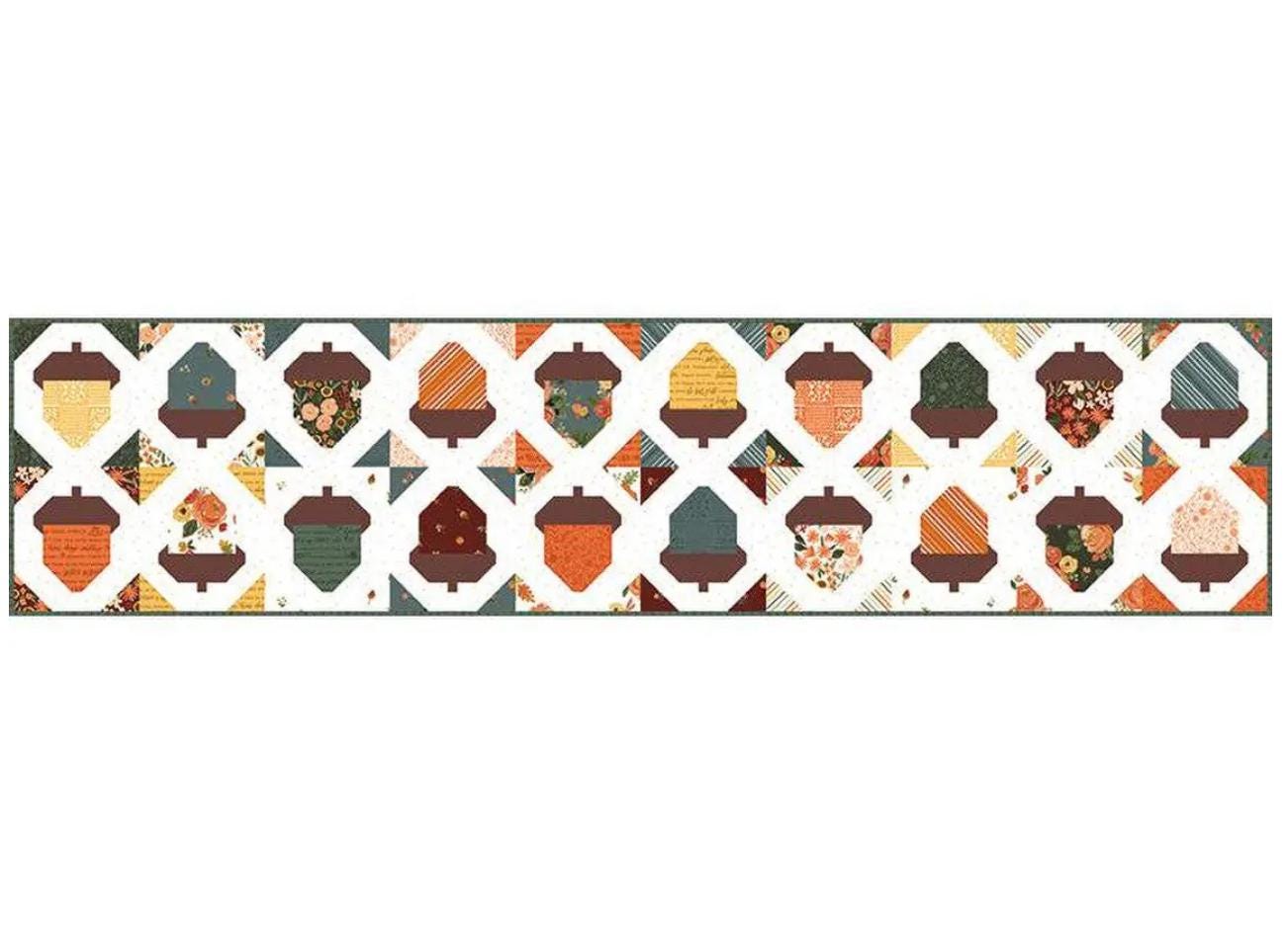 Riley Blake - Acorn LoveTable Runner Quilt Kit by Lori Holt KT-16340