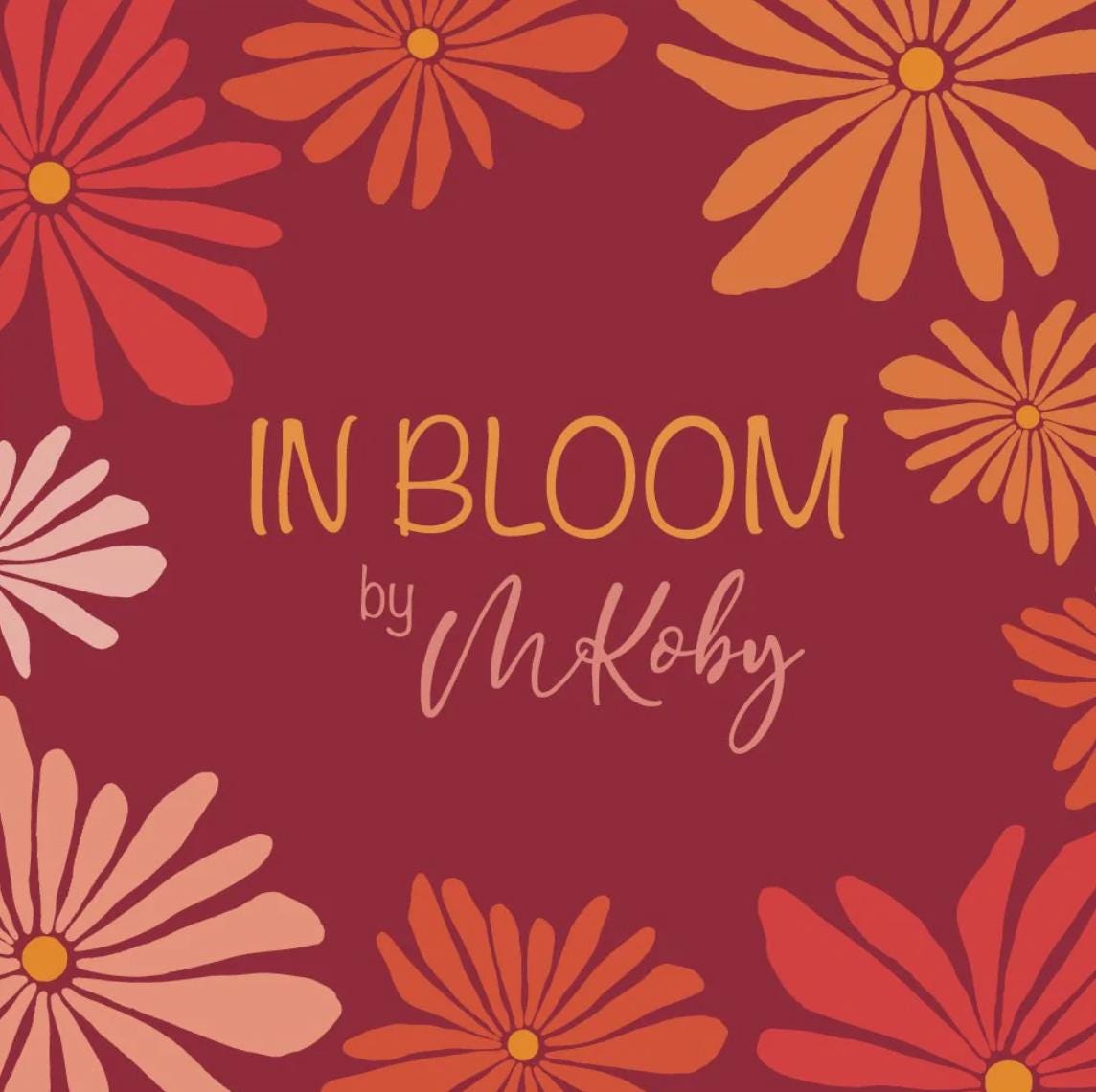 Cloud9 - In Bloom - Margarita - Modal Rayon Fabric by the HALF YARD