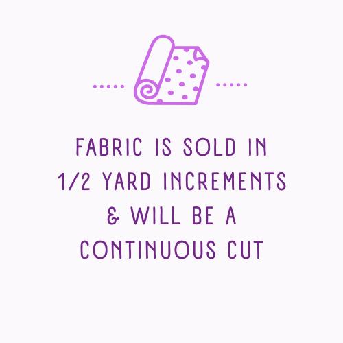 Cloud 9 - Grassroots - Eliza - 100% Organic Cotton Fabric by the half yard