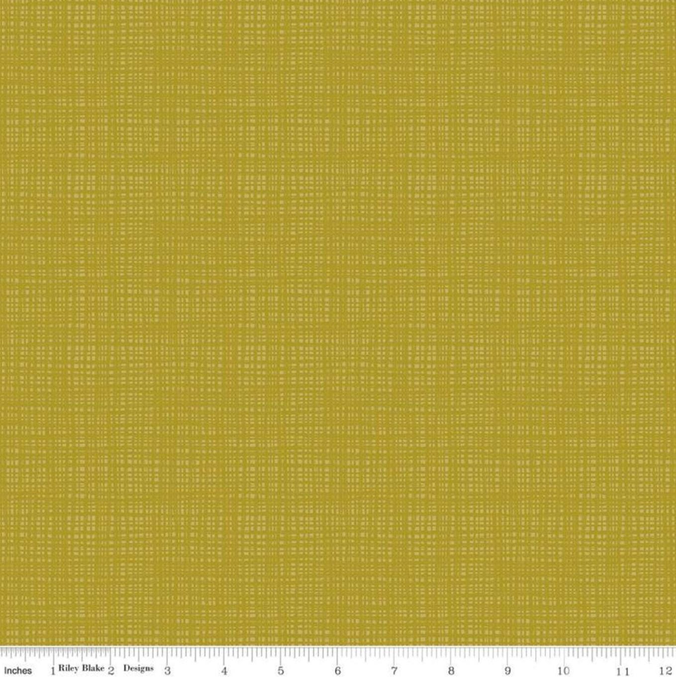 Riley Blake - Texture In Color - Winter Pear by Sandy Gervais - Fabric by the half yard