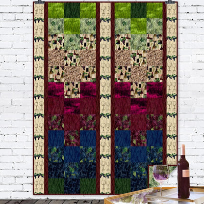 Clothworks - Cheers - Textured Wine - Y3920-48 - Fabric by the half yard