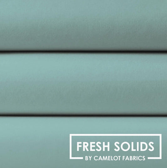 Camelot - Fresh Solids - Rainwater - Fabric by the half yard