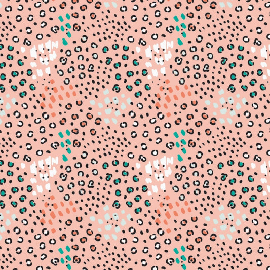 Camelot Fabrics - Self Love Club - Beauty Spots - Pink - Fabric by the half yard