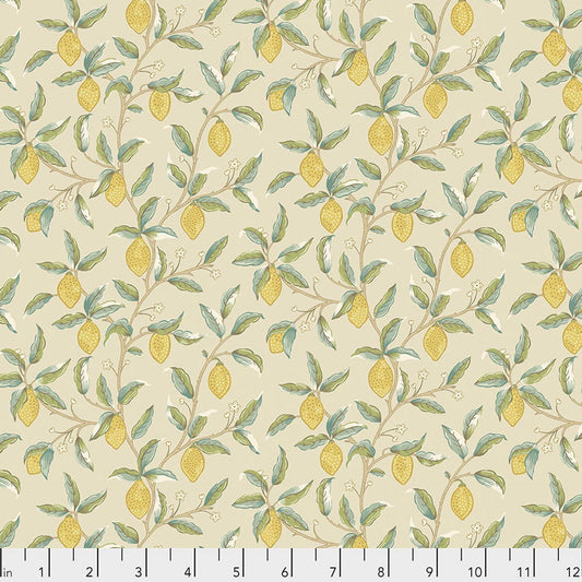 Morris & Co for Free Spirit - Lemon Tree - Orkney - PWWM047 - Fabric by the half yard