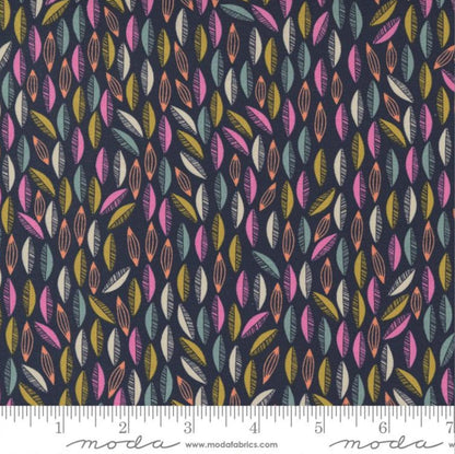 Moda - Songbook - A New Page - Navy - Fabric by the Half Yard