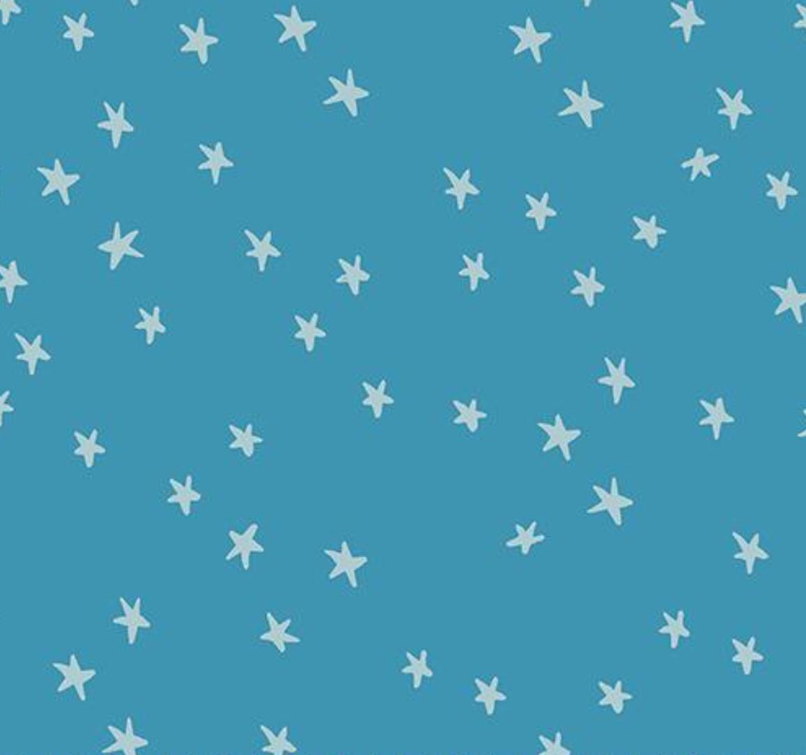 Ruby Star Society - Starry - Vintage Blue - Fabric by the Half Yard