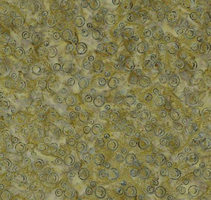 Riley Blake - Expressions Batiks Radiant Flourish Thyme - Hand Dyed Batik Quilting fabric by the half yard BT23384-324