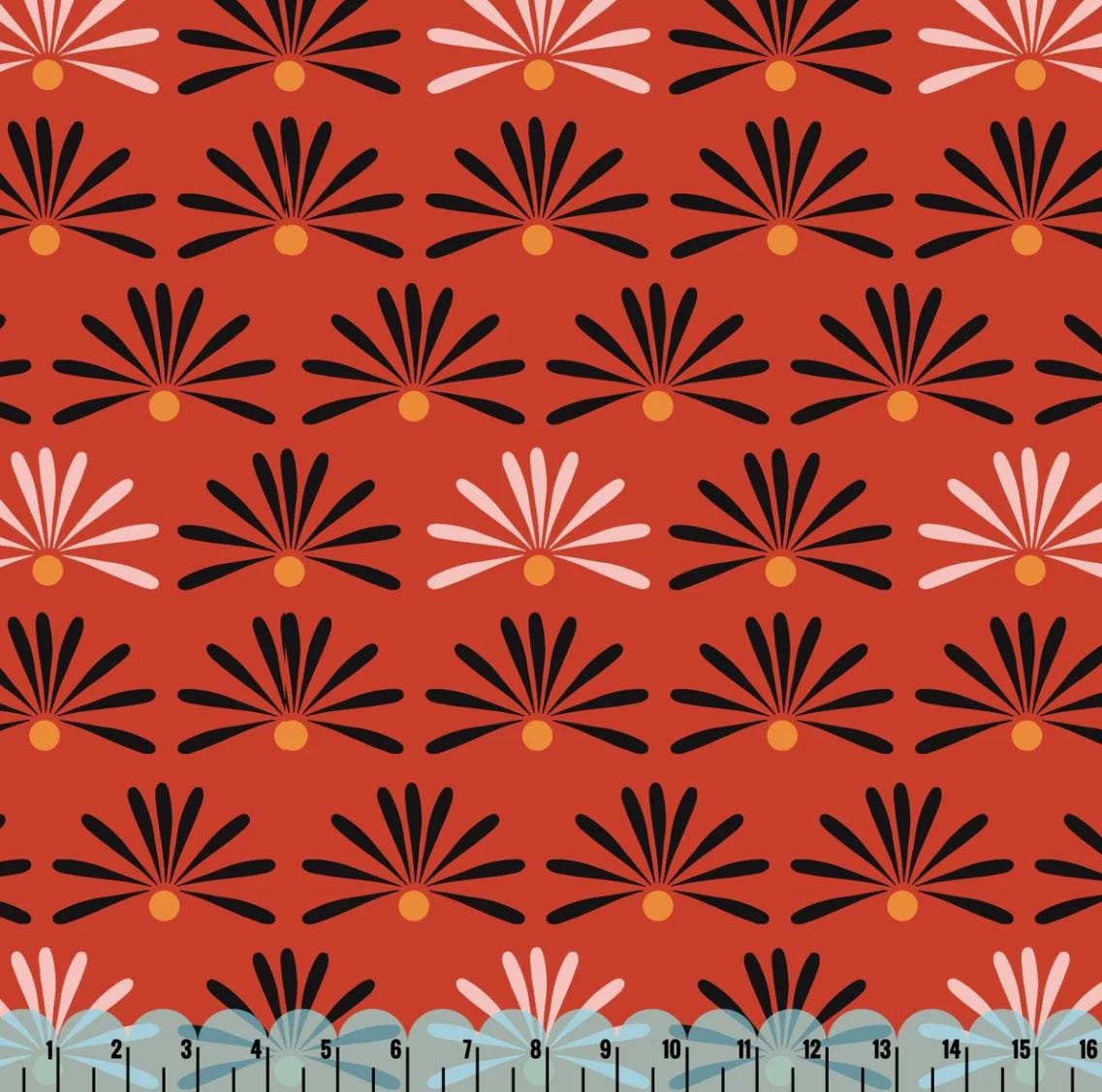 Cloud9 - In Bloom - Margarita - Modal Rayon Fabric by the HALF YARD
