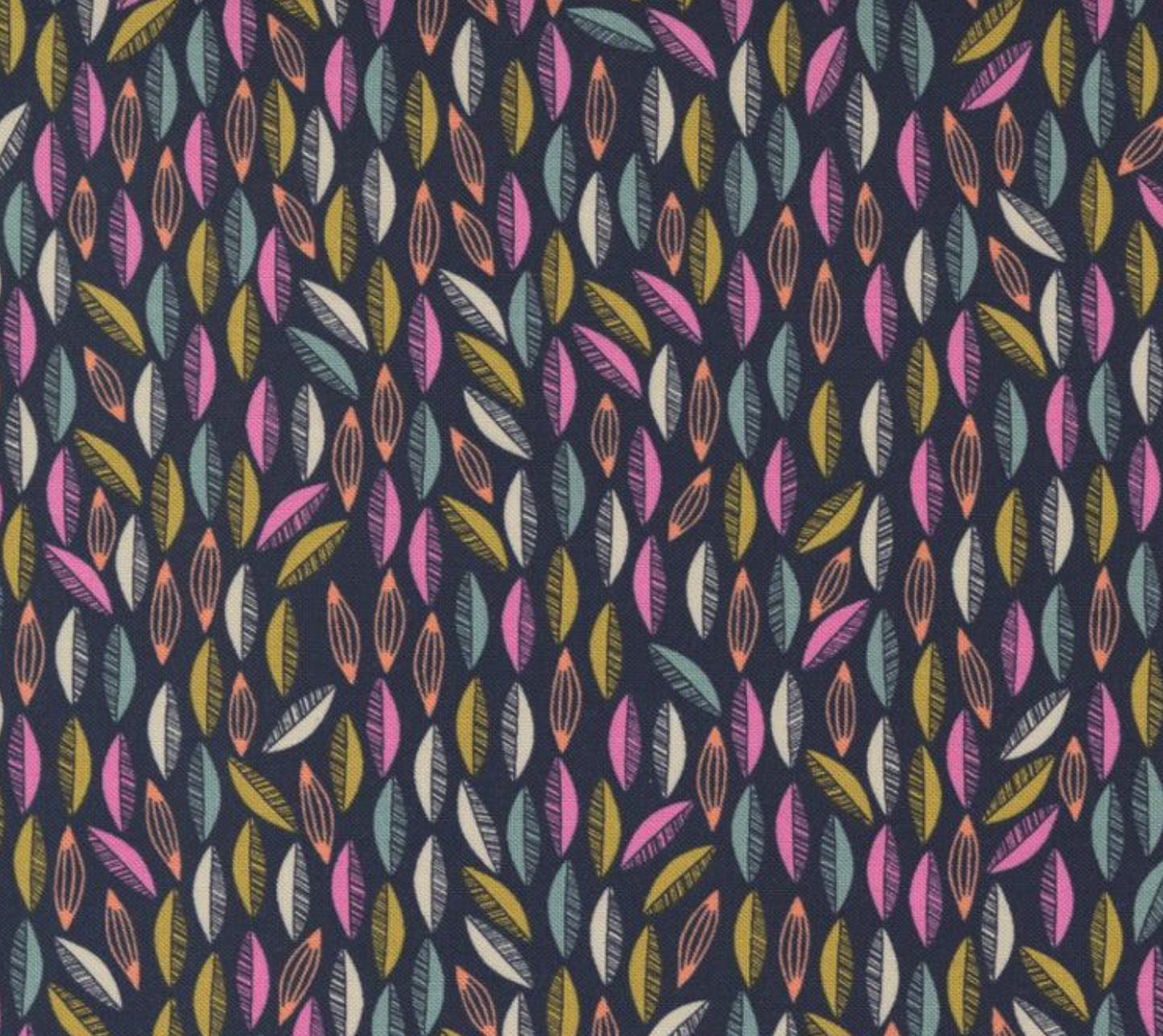 Moda - Songbook - A New Page - Navy - Fabric by the Half Yard