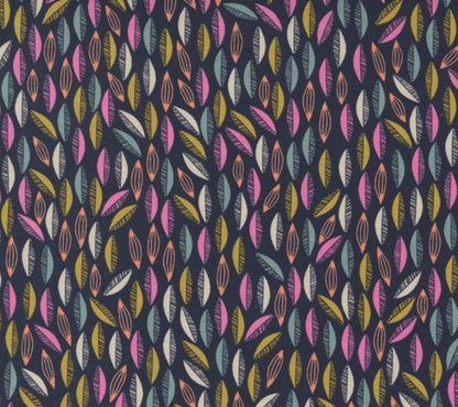 Moda - Songbook - A New Page - Navy - Fabric by the Half Yard