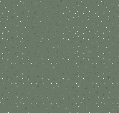 Riley Blake - Olive Grove - Dots Green - SKU: C16637-Green - Quilting fabric by the half yard