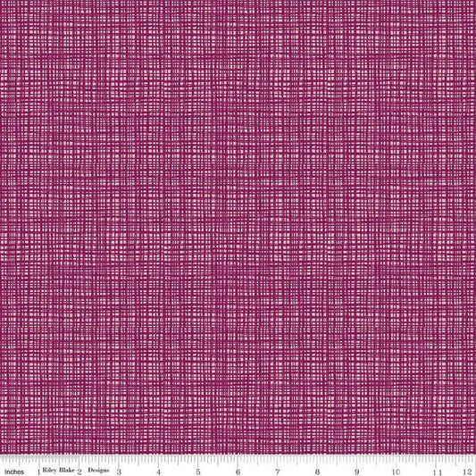 Riley Blake - Texture - Wine - 100% Quilting Cotton Fabric by the HALF YARD - C610-WINE