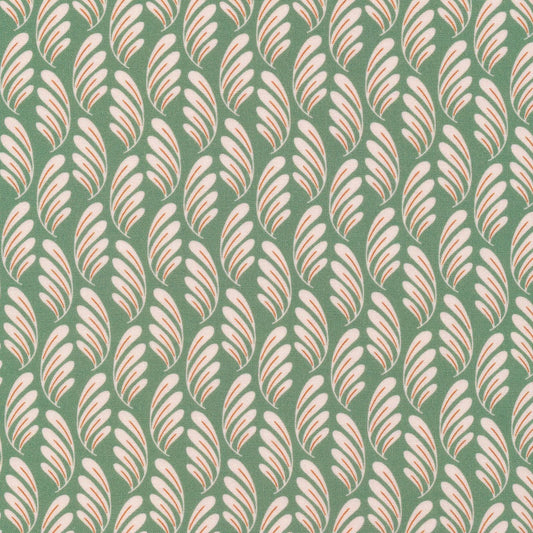 Cloud9 - Blooming Revelry - Plume - 227324 - 100% Certified Organic Quilting Cotton by the half yard