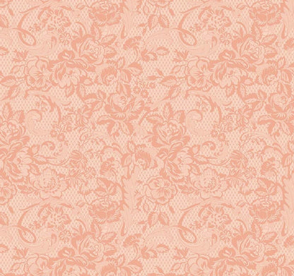 Riley Blake - Rose & Violet's Bouquet des Fleurs Lace Blush - C17292-BLUSH - Fabric by the half yard