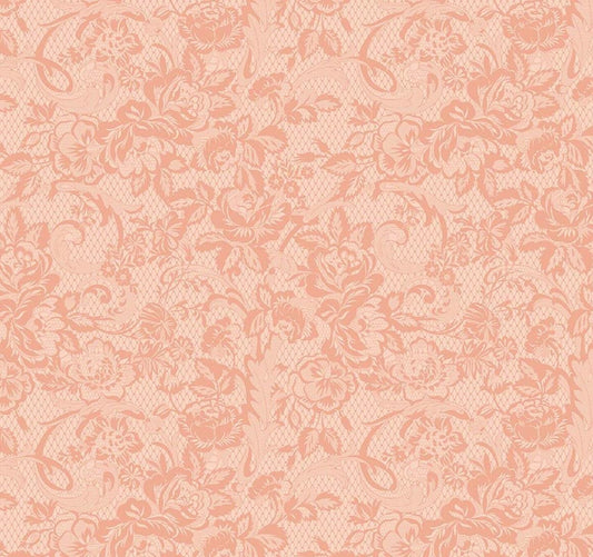 Riley Blake - Rose & Violet's Bouquet des Fleurs Lace Blush - C17292-BLUSH - Fabric by the half yard