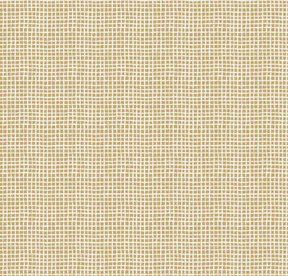 Riley Blake - Round The Mountain - Wonky Gingham - Curry - Fabric by the half yard