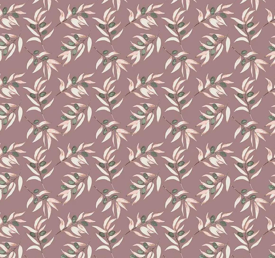 Riley Blake - Olive Grove - Branches Heather - C16631-HEATHER - Quilting fabric by the half yard