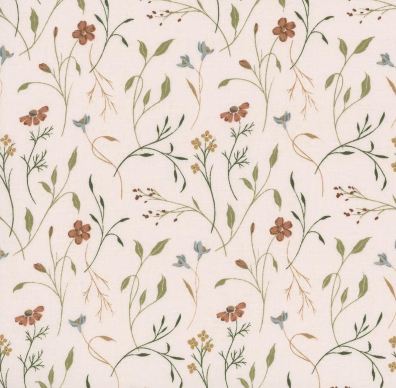 Riley Blake - Threads of Grace - Main - Latte C16820-LATTE Quilting Cotton Fabric by the HALF Yard
