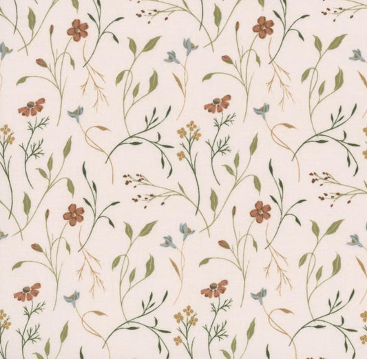 Riley Blake - Threads of Grace - Main - Latte C16820-LATTE Quilting Cotton Fabric by the HALF Yard