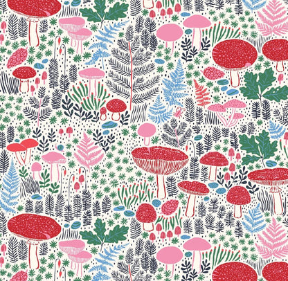 Cloud9 - Autumn Walk - Forest Path - 227625- 100% Certified Organic Quilting Cotton by the half yard