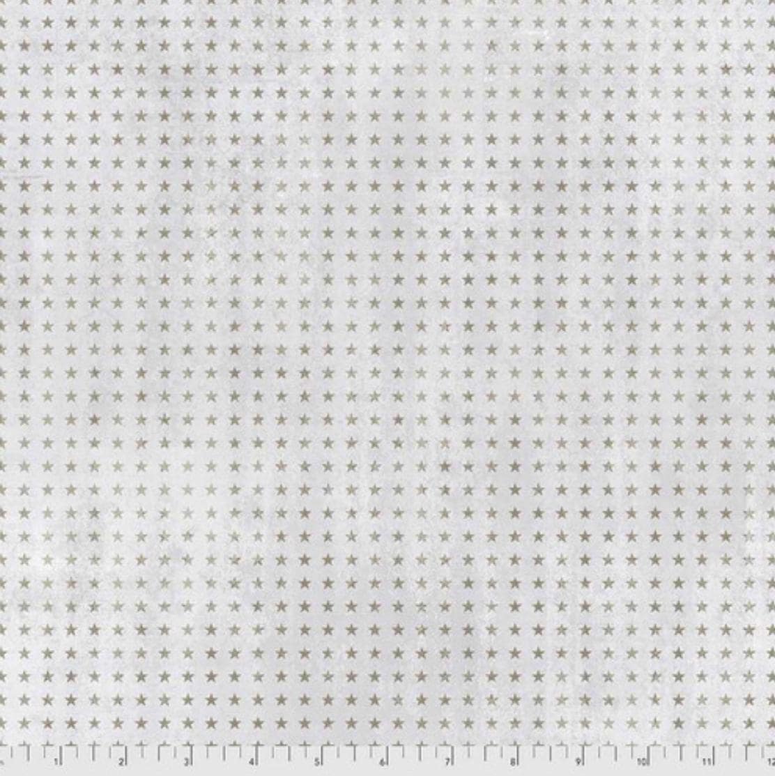 Free Spirit Tim Holtz - Eclectic Elements - Tiny Stars - Monochrome - Linen -  Fabric by the half yard