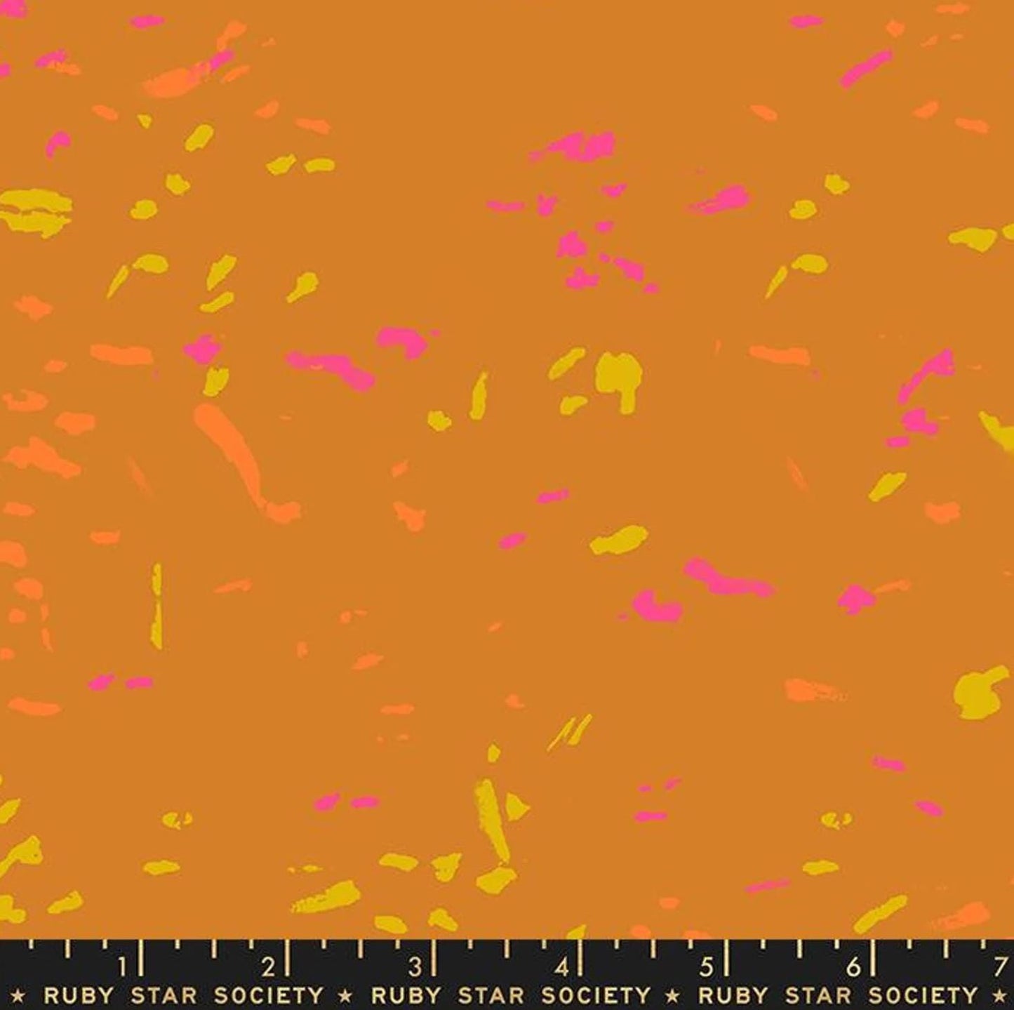 Ruby Star Society - Sketchbook - Brushstrokes - Earth Orange by Alexia Abegg RS4070 - Fabric by the half yard
