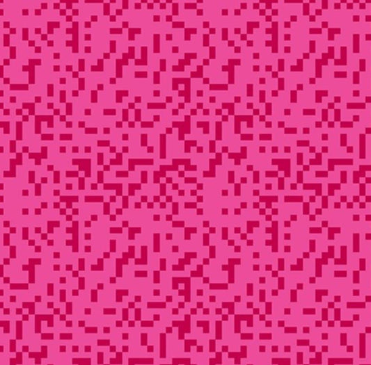 Andover - You Shook Me - Valentine - Fabric by the half yard