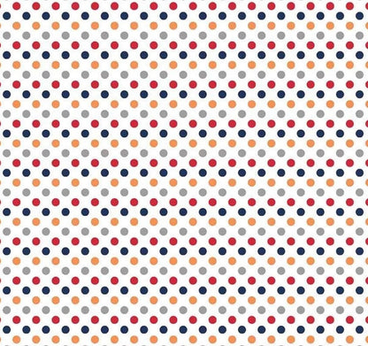 Riley Blake - Small Dot - C350-02 BOY - Fabric by the half yard