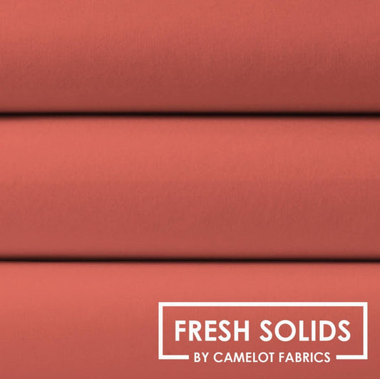 Camelot - Fresh Solids - Grapefruit - Fabric by the half yard