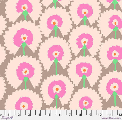 Kaffe Fassett Collective - Regal Fans - Pastel Fabric by the half yard
