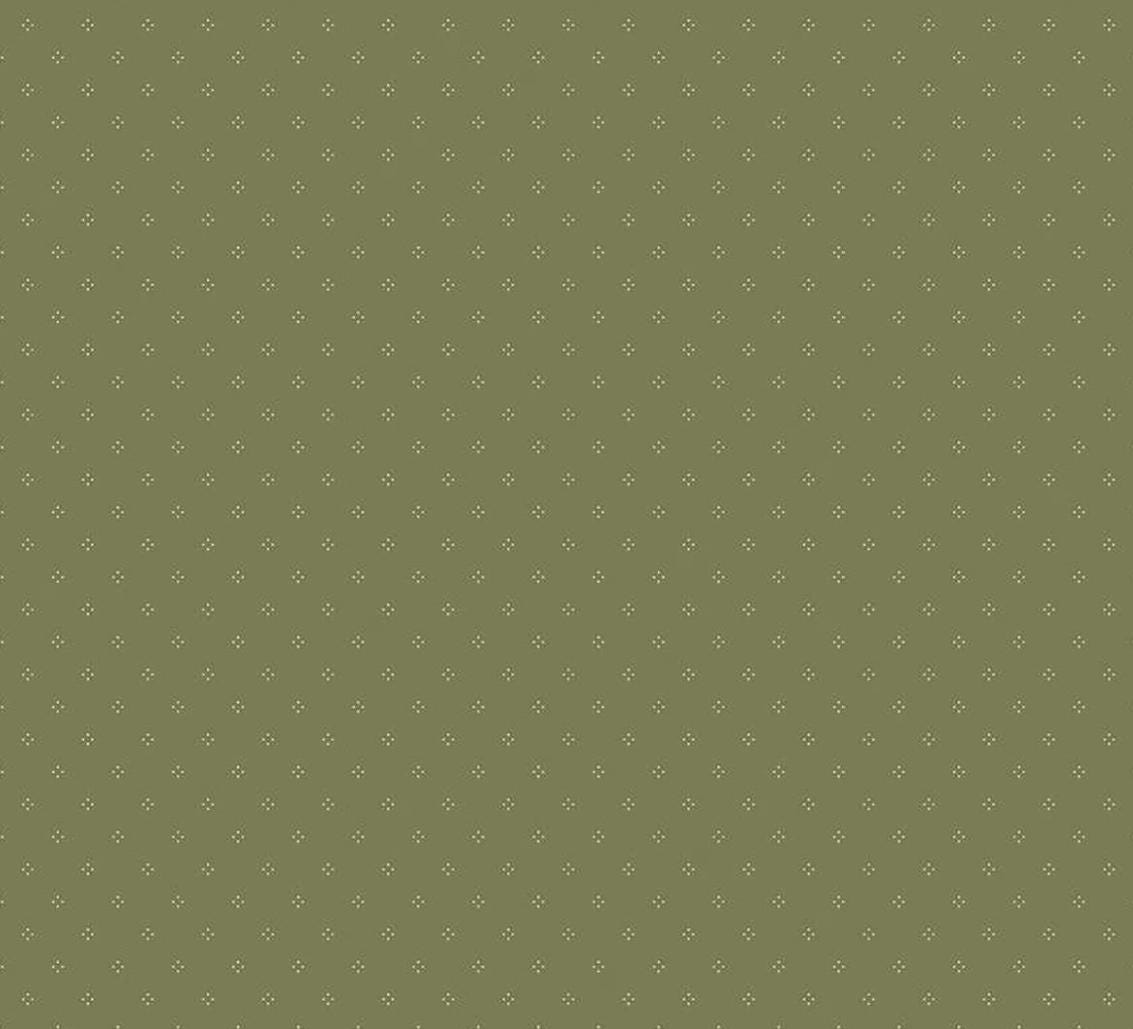 Riley Blake - Threads of Grace - Dots Green C16826-GREEN Quilting Cotton Fabric by the HALF Yard