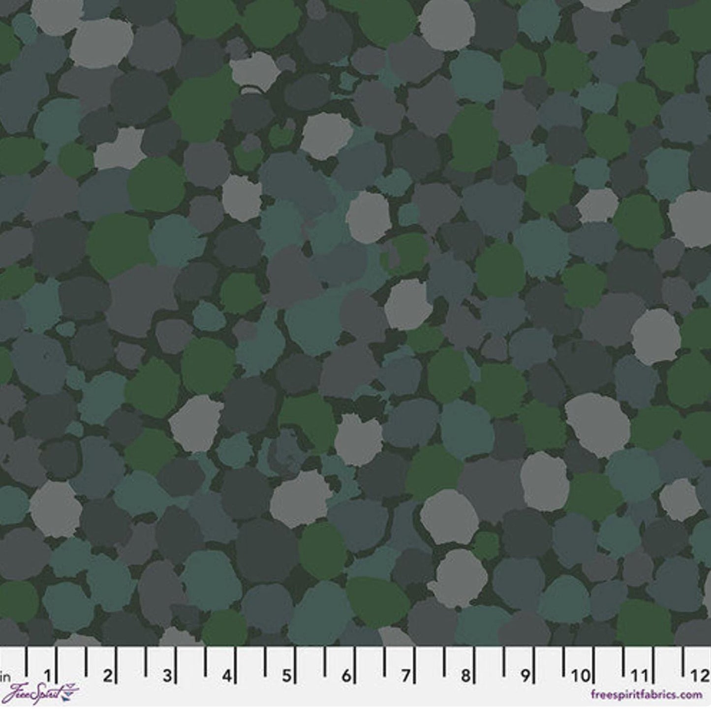 Kaffe Fassett - Reflections Collection - Dot - Moss - Fabric by the half yard