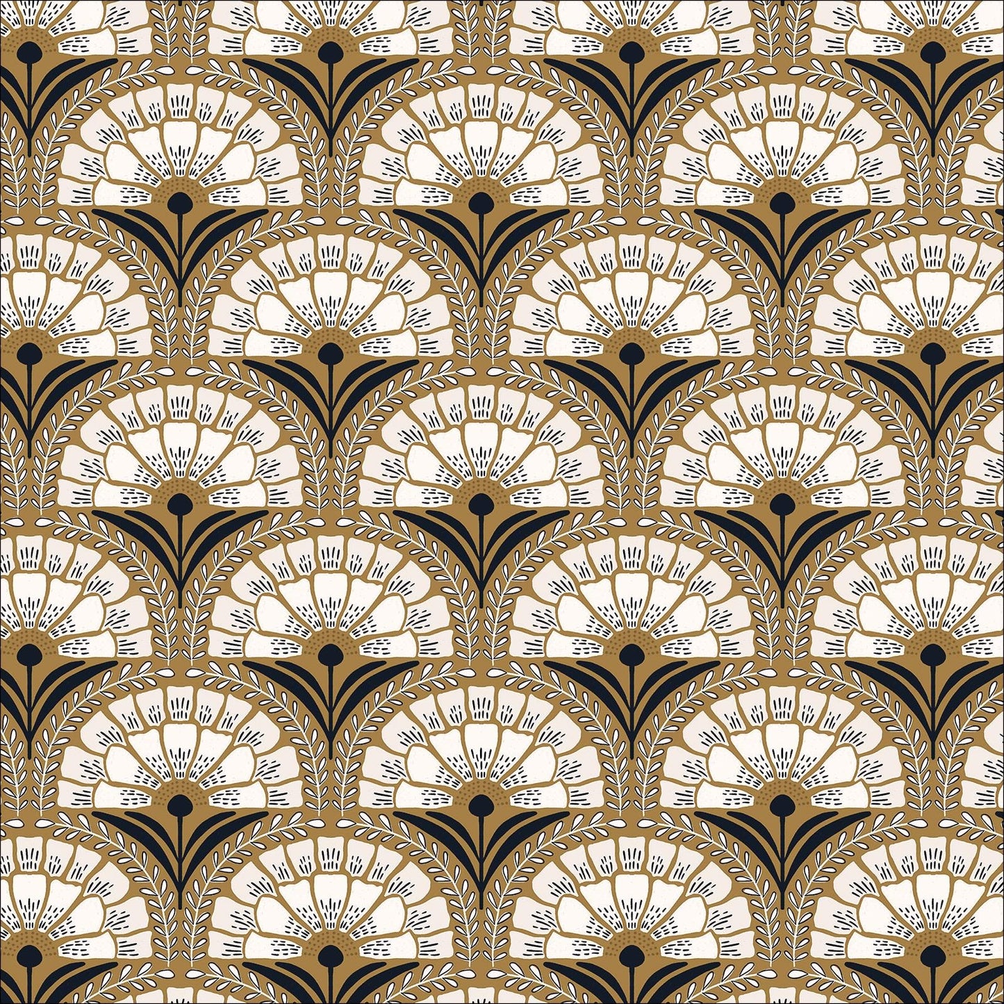 Cloud 9 - Grassroots - Eliza - 100% Organic Cotton Fabric by the half yard