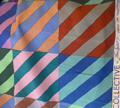Kaffe Fassett - Regimental Ties - Blue - Fabric by the half yard