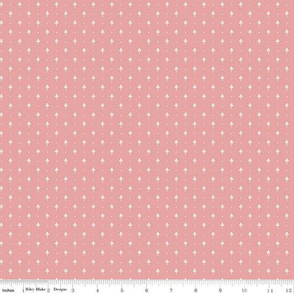 Riley Blake - Mary Catherine - Petals Mellow Rose - C16707-MELLOWROSE - Fabric by the half yard