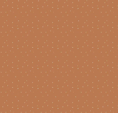 Riley Blake - Olive Grove - Dots Terra Cotta - SKU: C16637-TERRACOTTA - Quilting fabric by the half yard