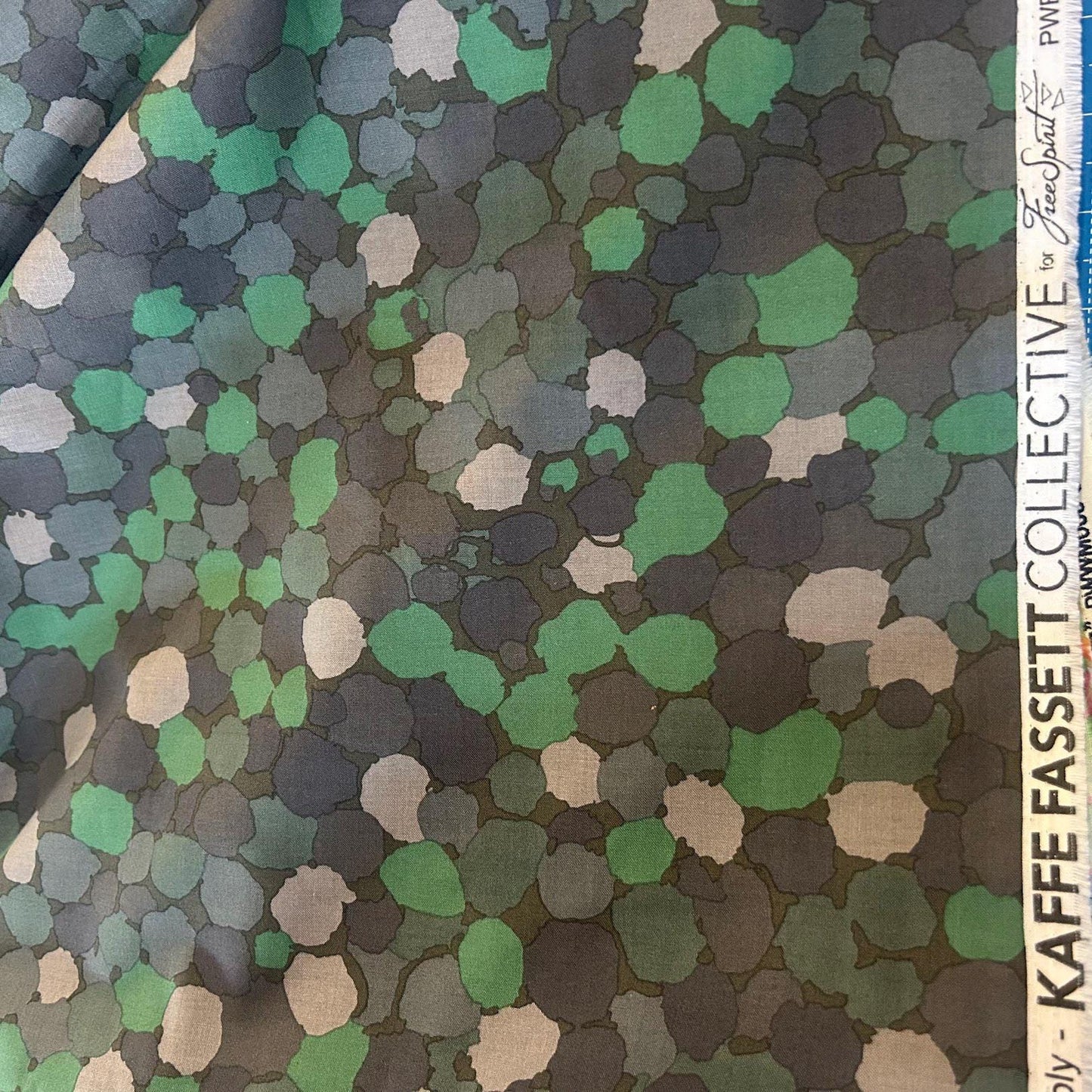 Kaffe Fassett - Reflections Collection - Dot - Moss - Fabric by the half yard