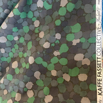 Kaffe Fassett - Reflections Collection - Dot - Moss - Fabric by the half yard