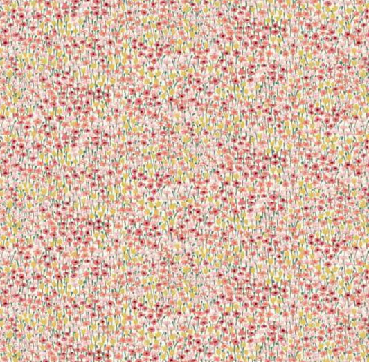 Liberty Fabrics - Botanist's Walk - Joy Meadow C - Lasenby Cotton - Quilting Fabric by the half yard